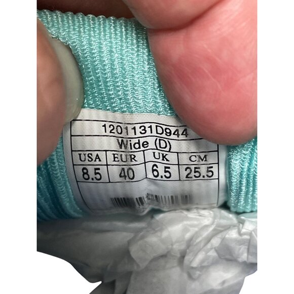 Brooks Ghost 5 Womans green purple running walk sneakers sz 8.5D SKU 9612 - Picture 6 of 16